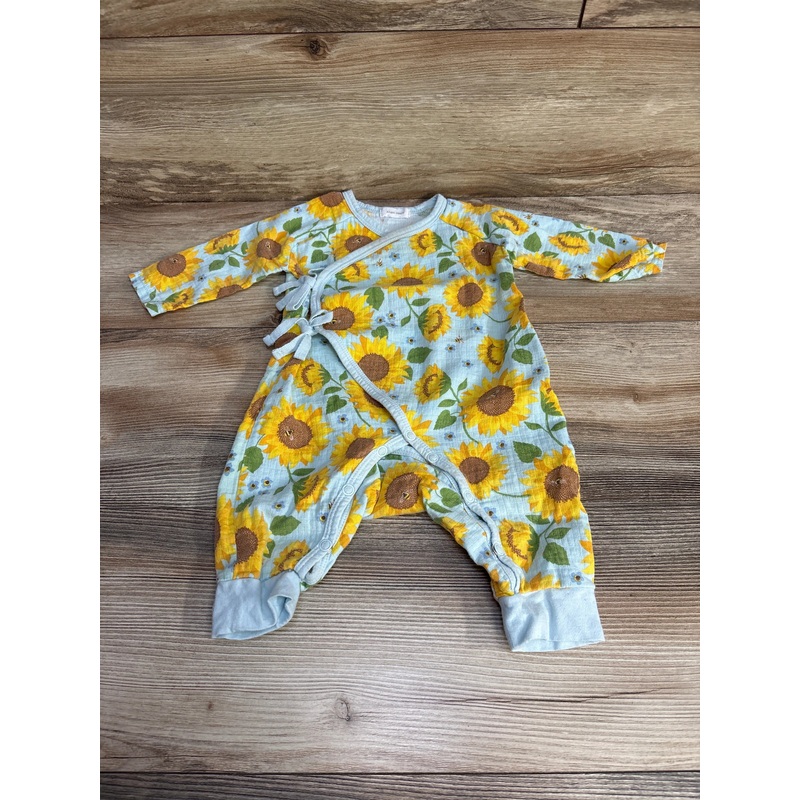 Angel Dear Sunflower Coverall Blue sz 6m Blue 6m