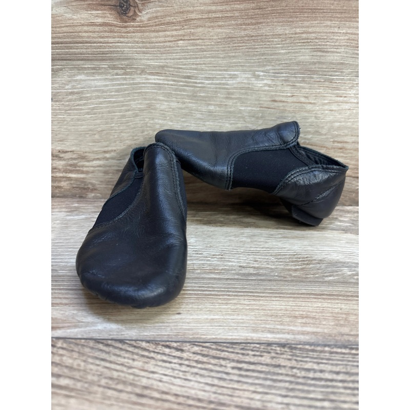 Capezio Girl's E Series EJ2C Jazz Slip on Shoes Black sz 11.5c