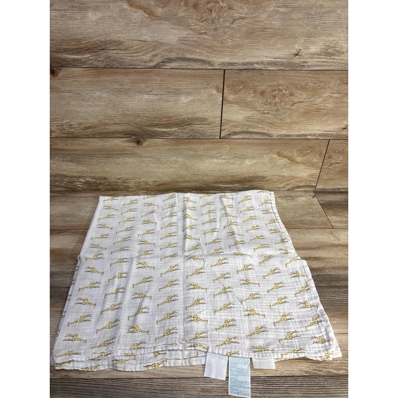 Aden + Anais Giraffe Muslin Swaddle Blanket White