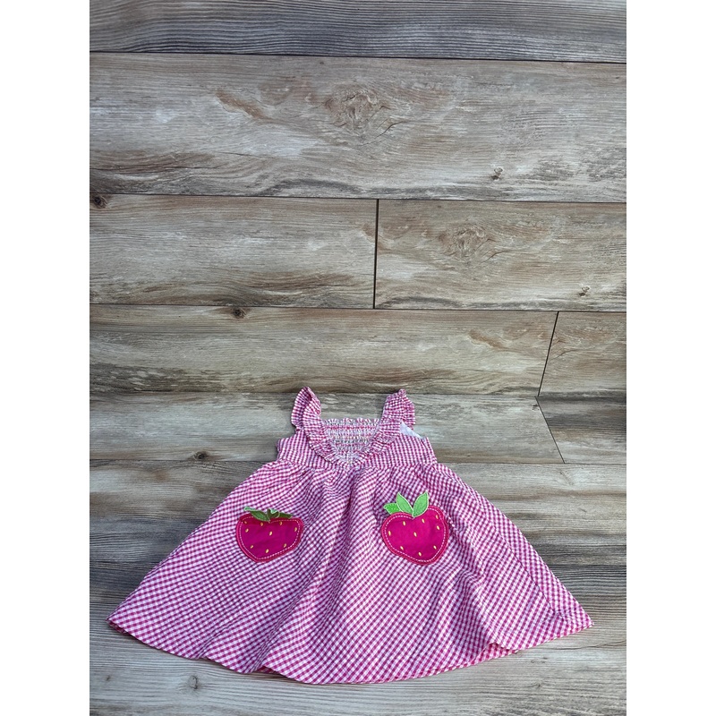 Blueberi Boulevard Gingham Dress Pink sz 3T Pink 3T