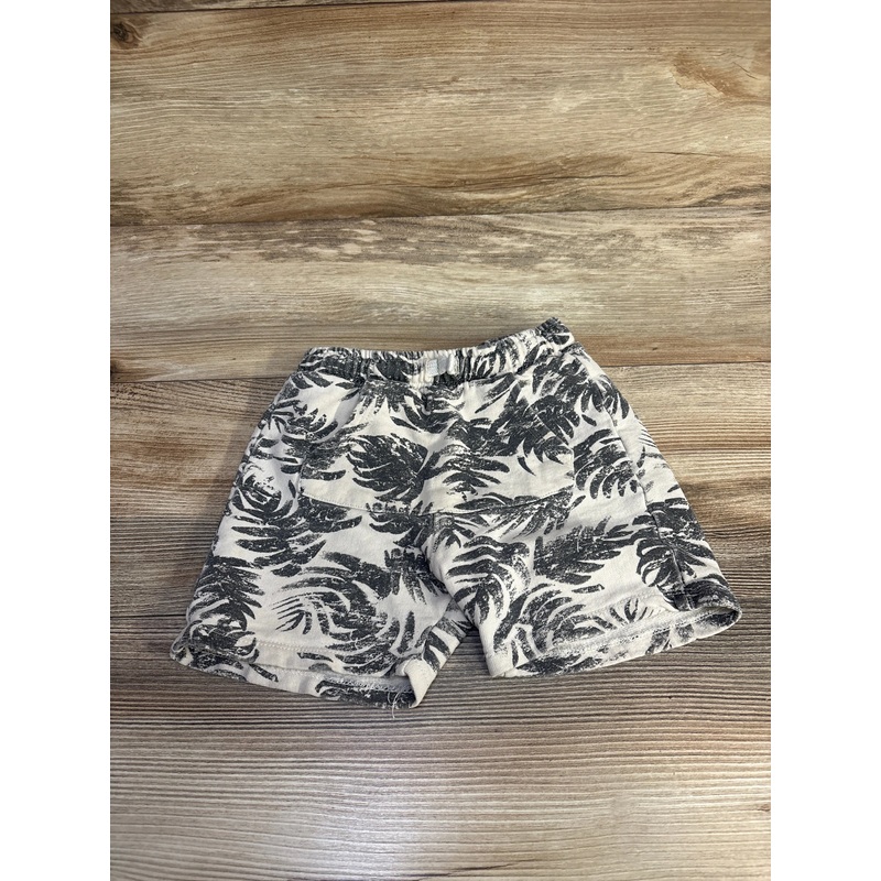 Zara Boys Palm Print Shorts Ivory sz 2-3T Ivory 2T Boys