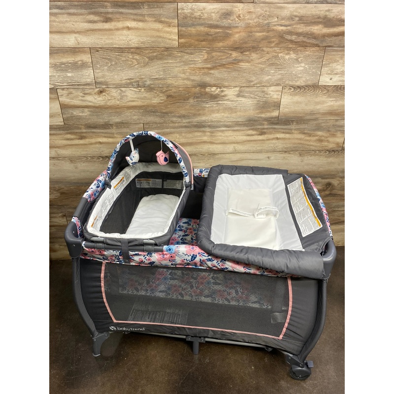 Baby Trend Lil' Snooze Deluxe II Nursery Center, Bluebell