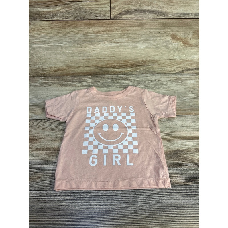 Bella + Canvas Kids Daddy's Girl Shirt Pink sz 6-12m Pink 6m