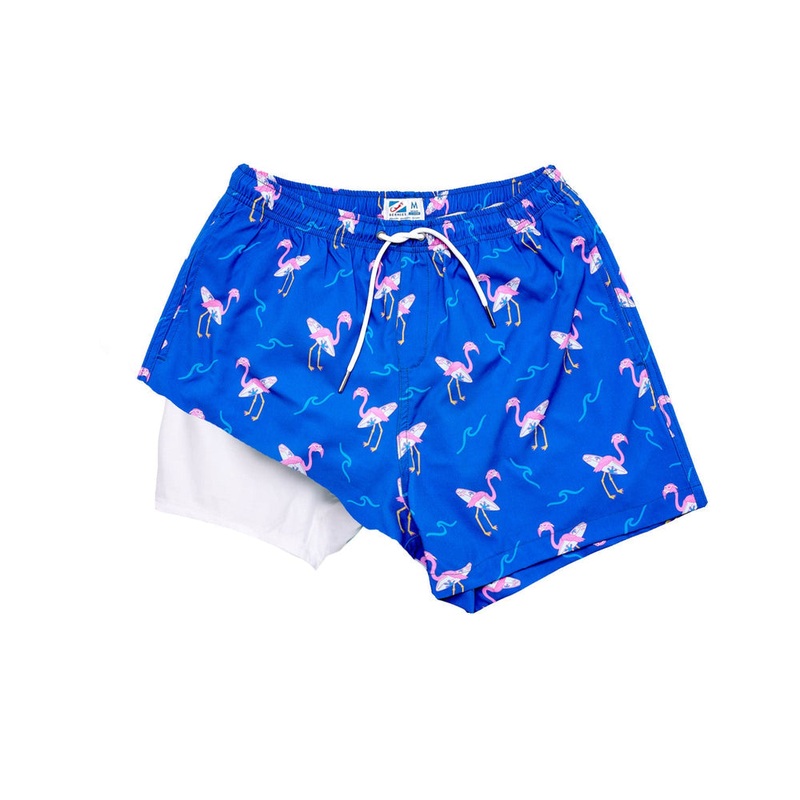 Bermies Miami Beach Boys Compression Lined Swim Trunks 2
