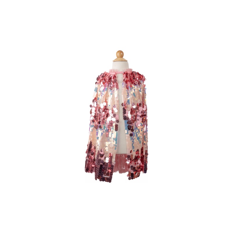 Great Pretenders The 5Th Avenue Pailette Cape, Pink, 4-6Y
