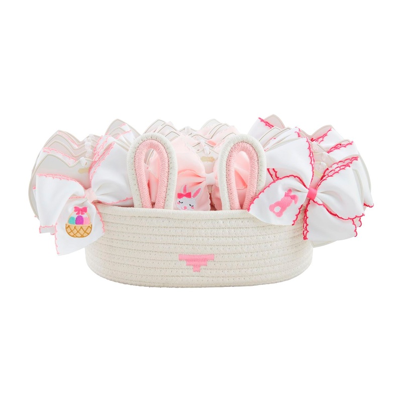 Mud Pie Easter Embroidered Bows, Assorted