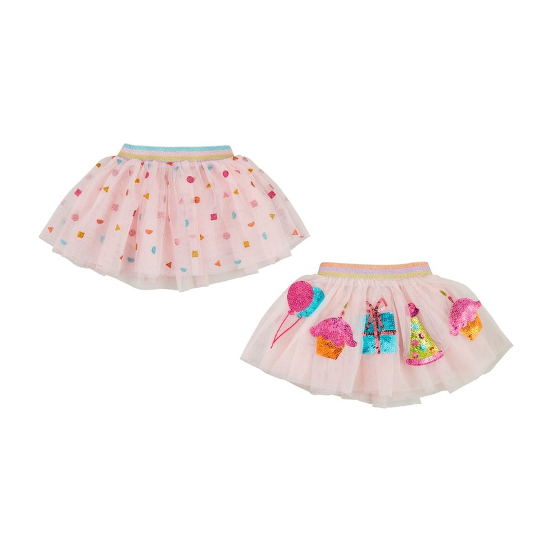 Mud Pie Icon Birthday Sequin Tutus 12M-3T