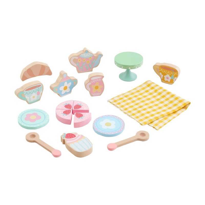 Mud Pie Tea Party Wood Set