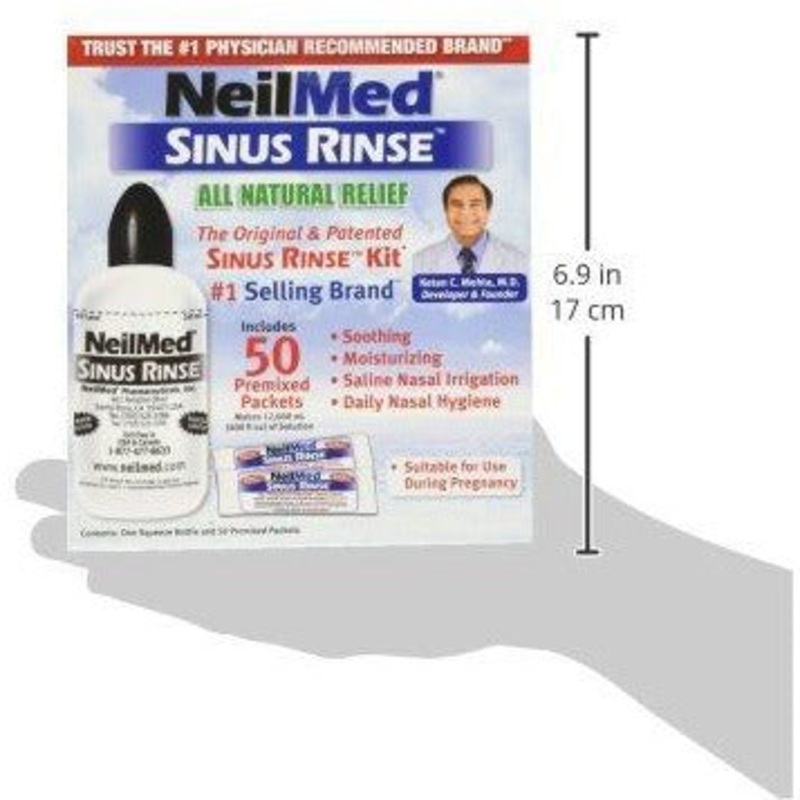 NeilMed Sinus Rinse Kit - 50 Days Rx Regular