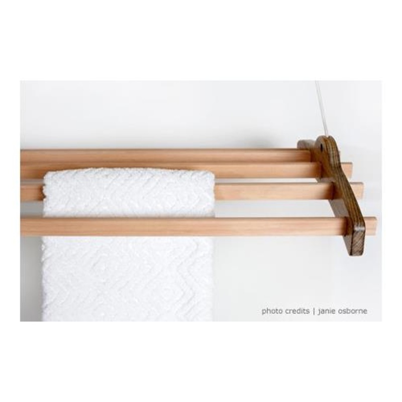 The New Clothesline Company - Woodi Sustainable Wood Laundry Drying Rack