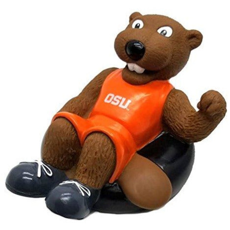 Rubber Tubbers Oregon State Benny Beaver Mascot Bath Toy