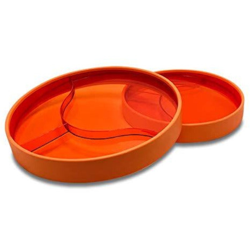 Stay-n-Eat - Small Plate-Transparent Orange