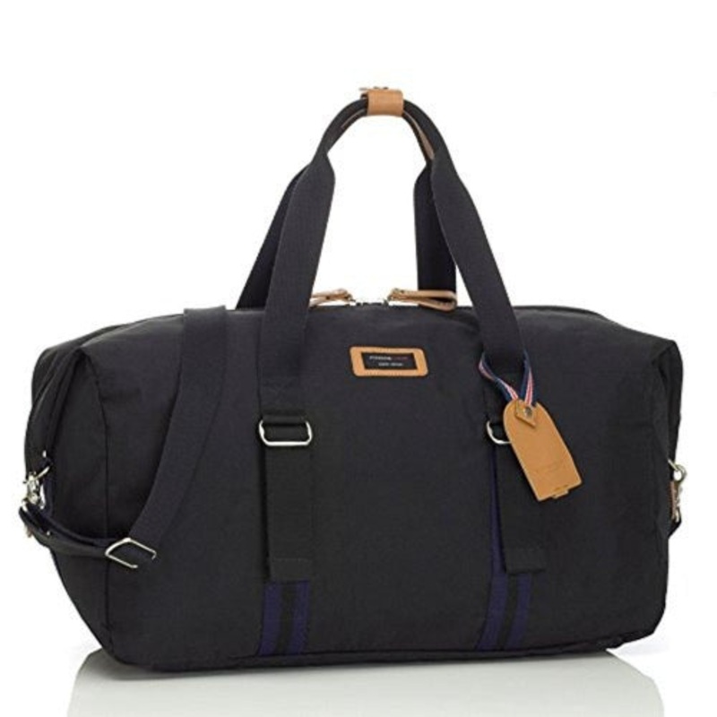 Storksak Black Travel Duffle Bag with Organizer