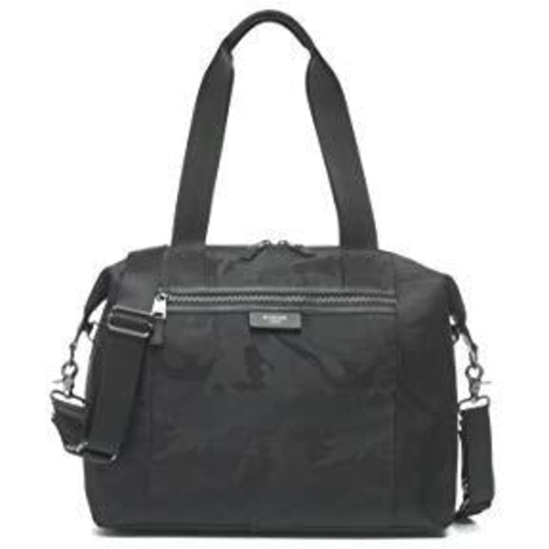 Storksak Camo Black Stevie Luxe Diaper Bag