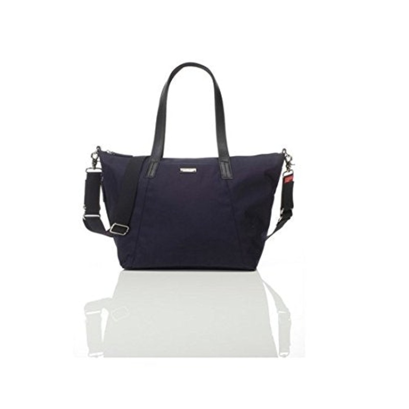 Storksak Midnight Blue Noa Luxe Shoulder Bag Diaper Bag with Organizer
