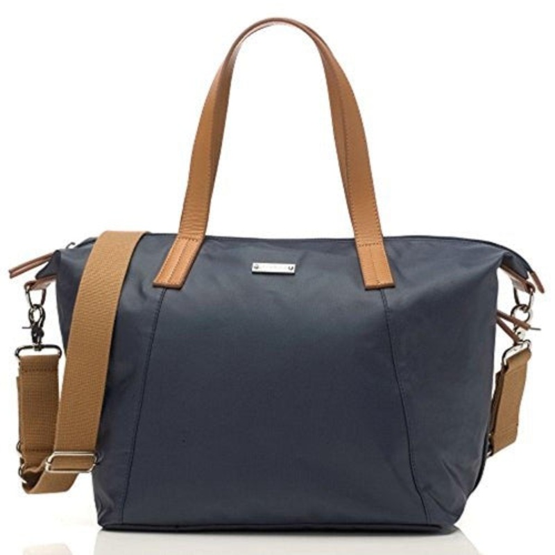 Storksak Navy Noa Shoulder Bag Diaper Bag with Organizer