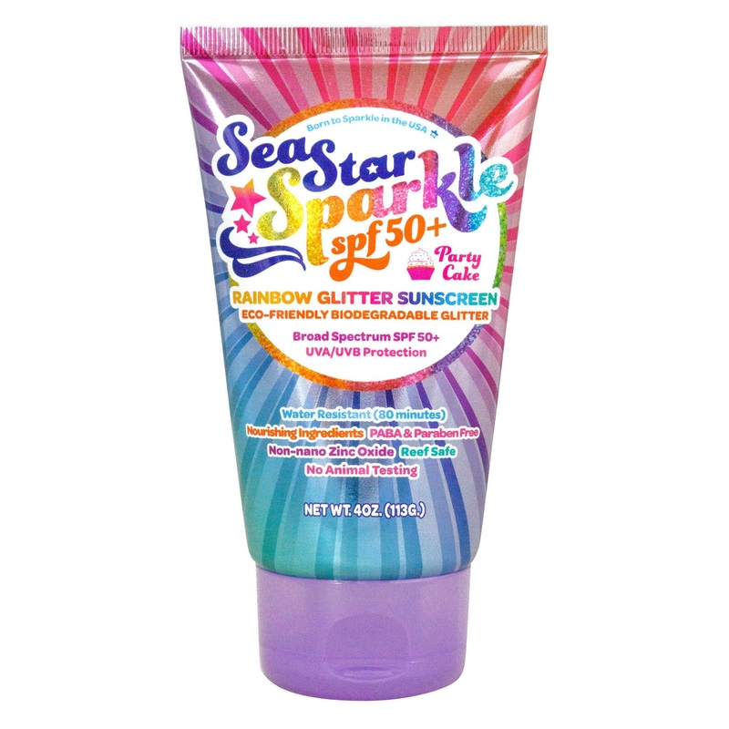 Sunshine & Glitter Party Cake Sea Star Sparkle