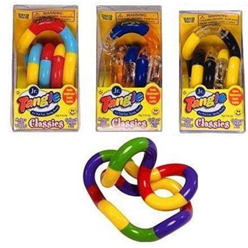 Tangle Set of 3 Jr. Original Fidget Toy -SL