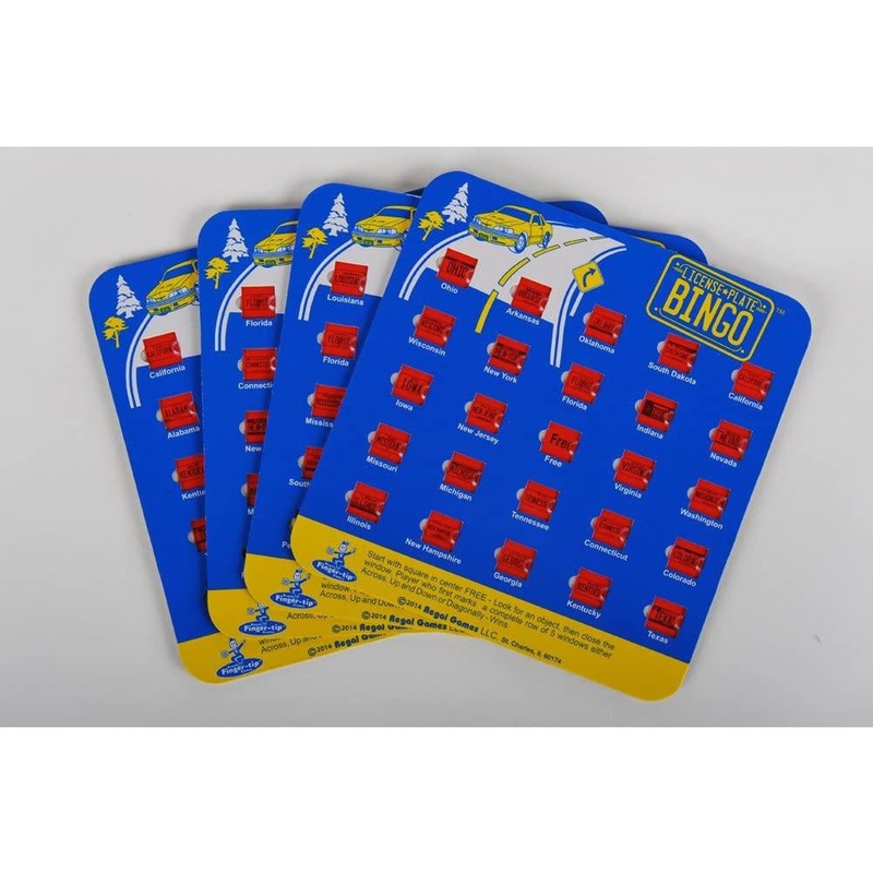 The Original Toy Company License Plate Travel Bingo