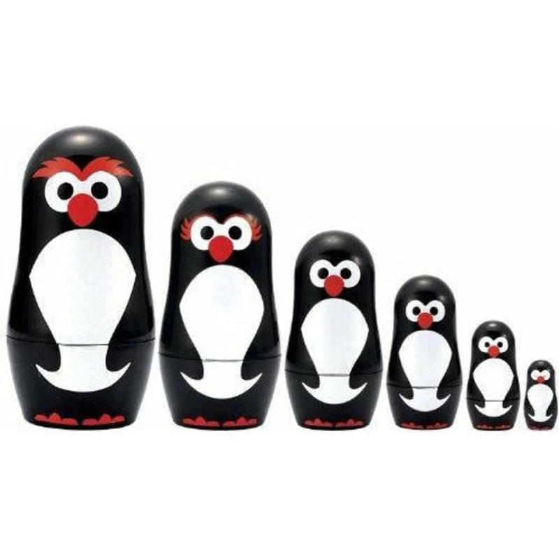 The Original Toy Company Matryoshka Madness Micro-Penguin Matryoshka