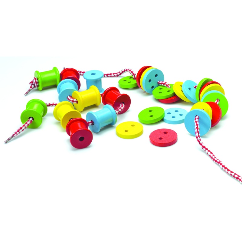 The Original Toy Company Threading Buttons & Spools