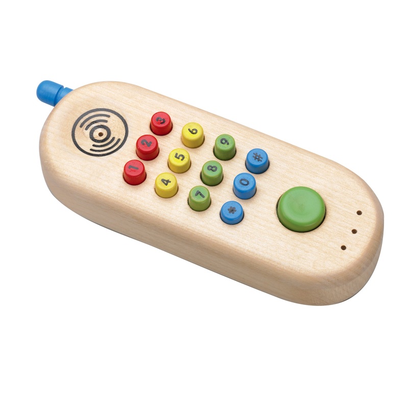 The Original Toy Company Wooden Cell Phone