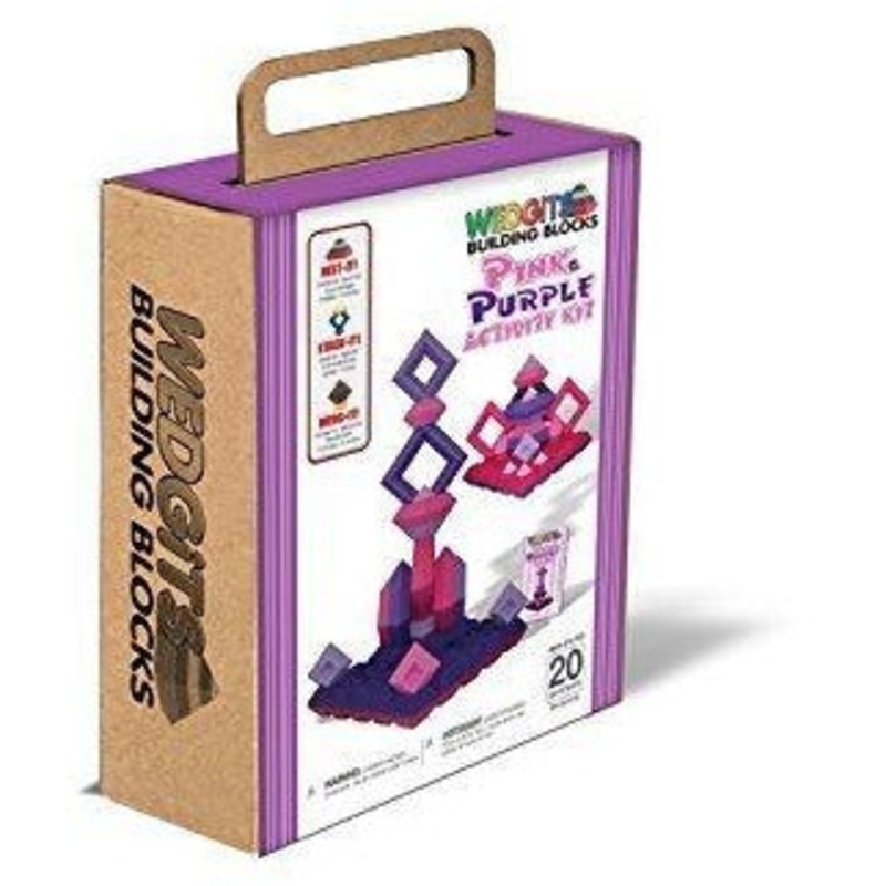 Wedgits Pink & Purple Activity Kit