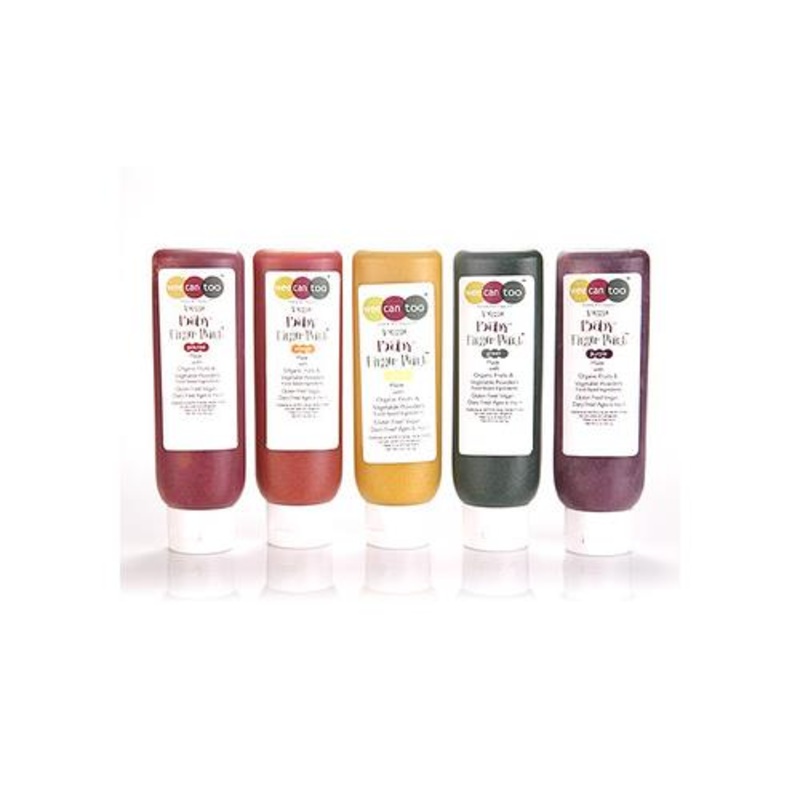 Wee Can TooAll Naturally Safe Finger Paint 5pc Set