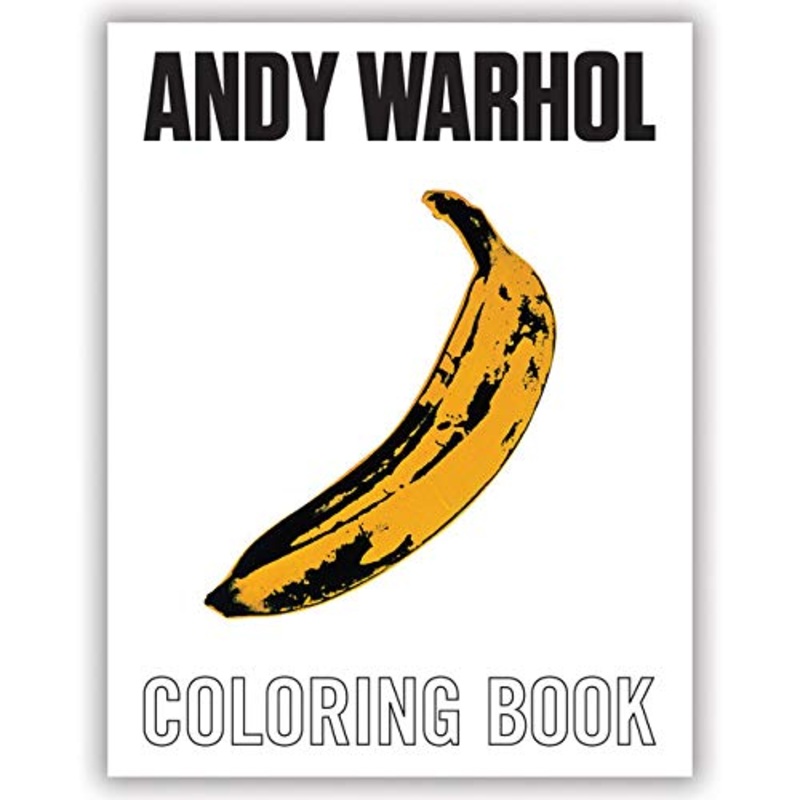 Mudpuppy Andy Warhol Coloring Book