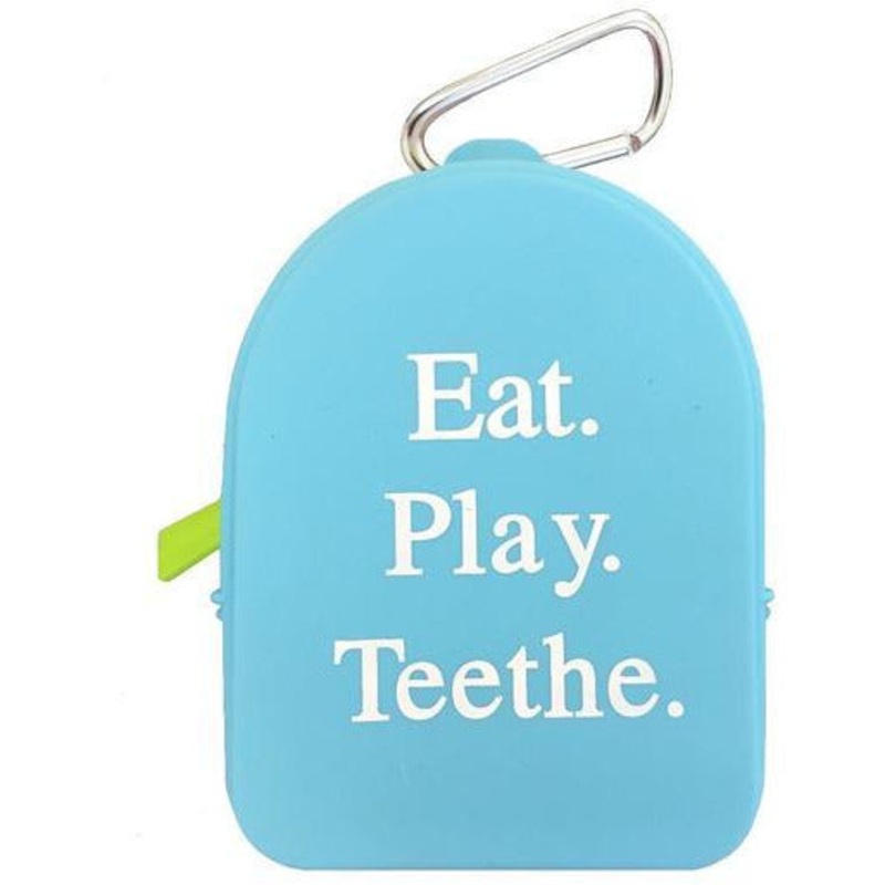Silli Chews Blue Teether Tote