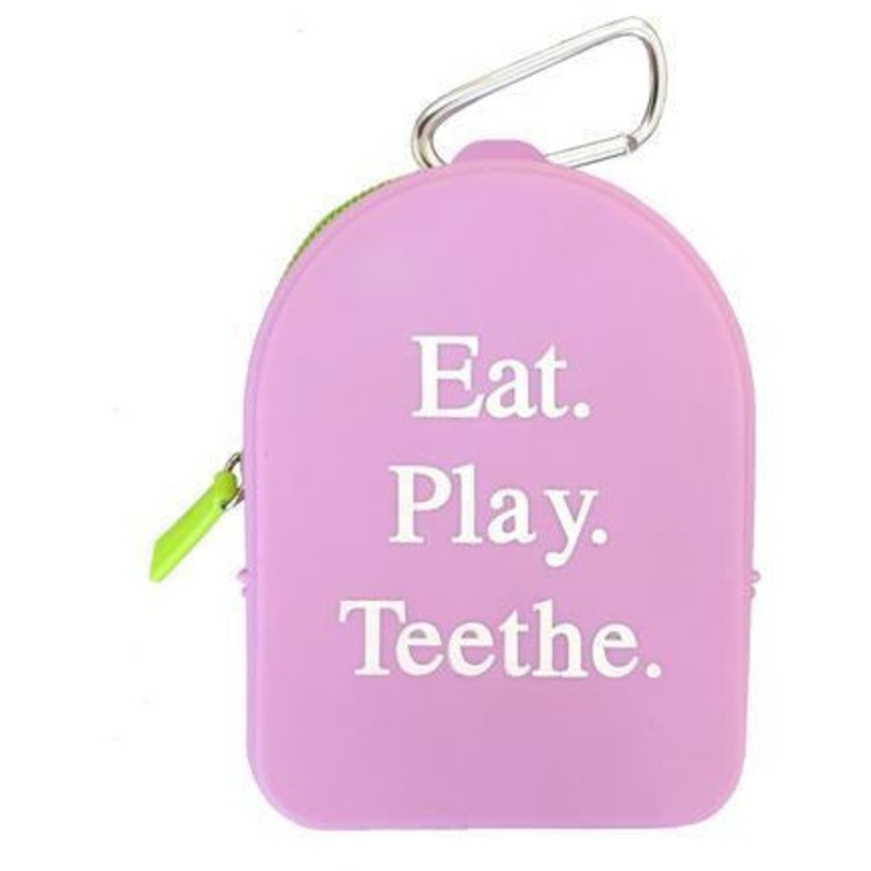 Silli Chews Purple Teether Tote