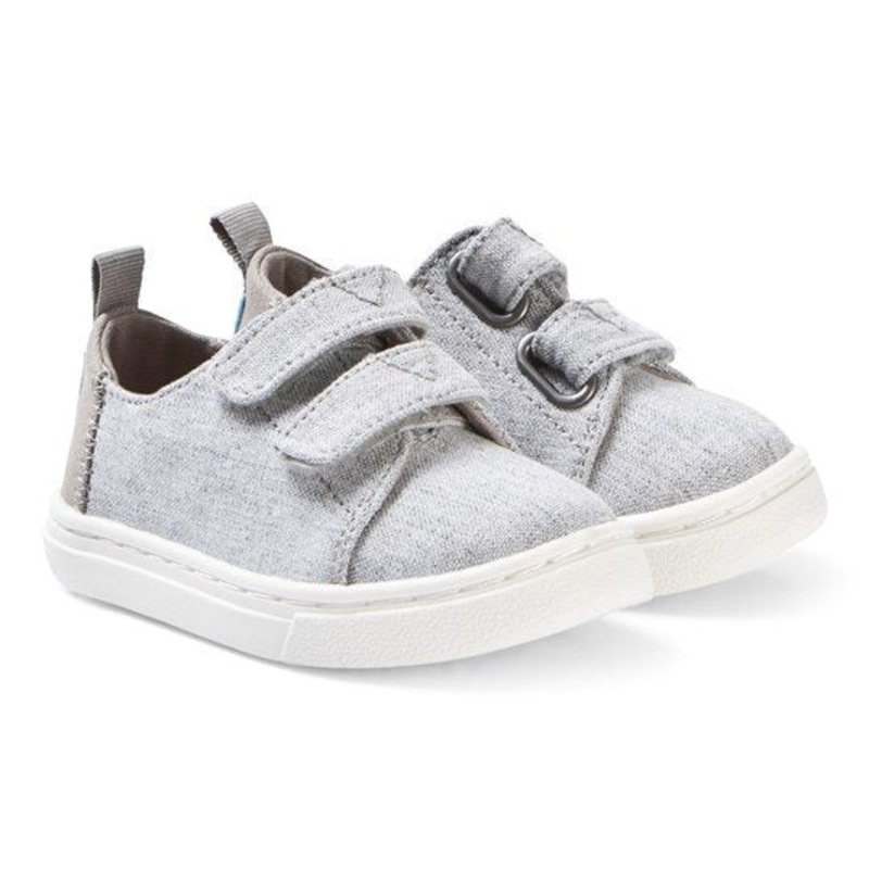TOMS Grey Slub Chamray Shoes