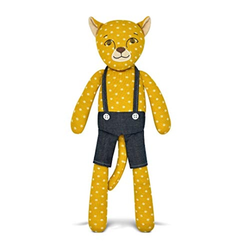 Apple Park Organic Farm Buddies Charlie Cheetah Plush