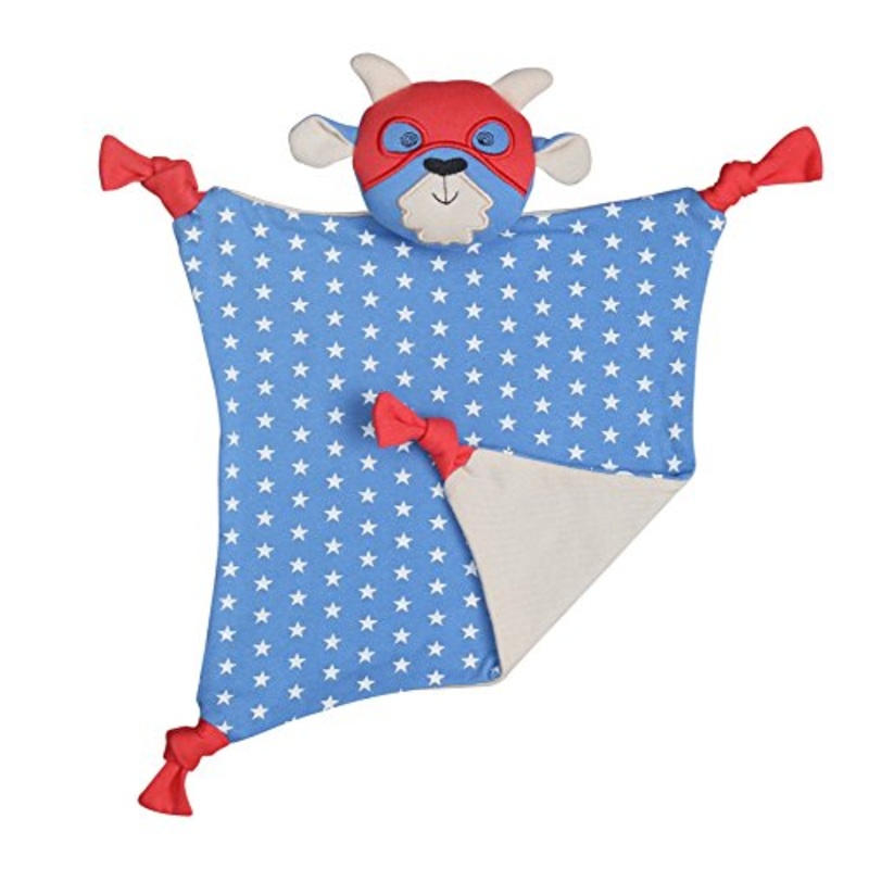 Apple Park Super Goat Organic Farm Buddies Blankie