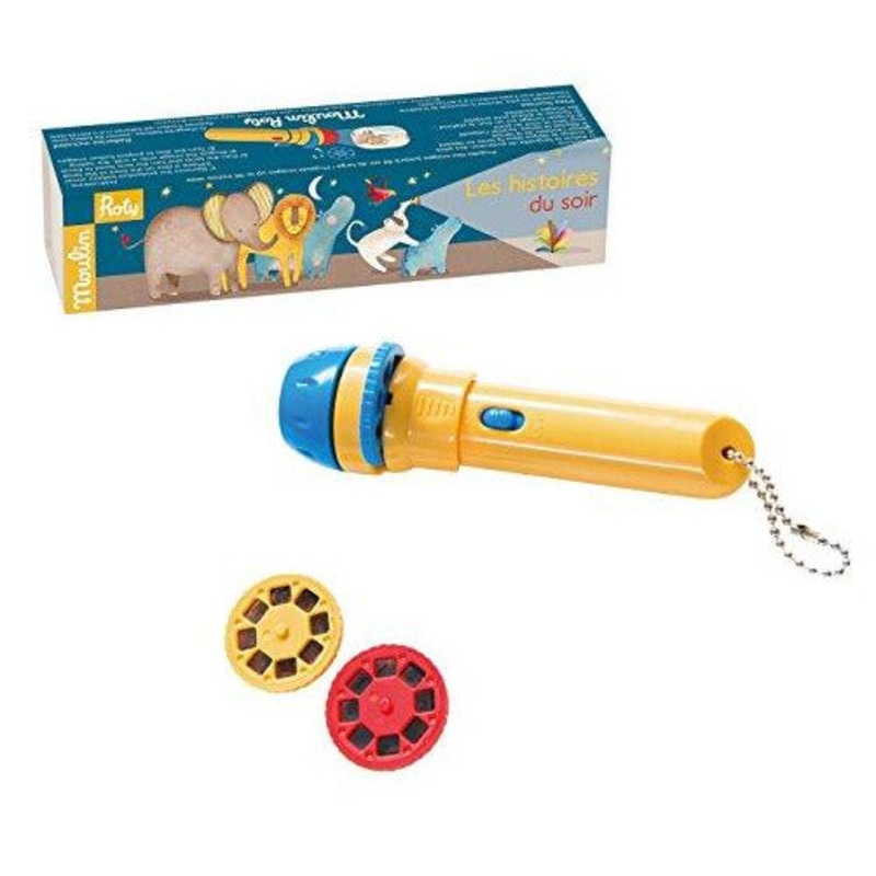 Moulin Roty Les Papoum Storybook Flashlight
