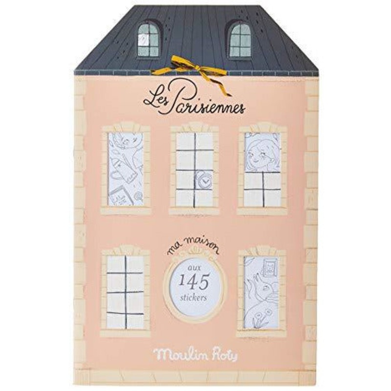 Moulin Roty Les Parisiennes Coloring and Sticker Book