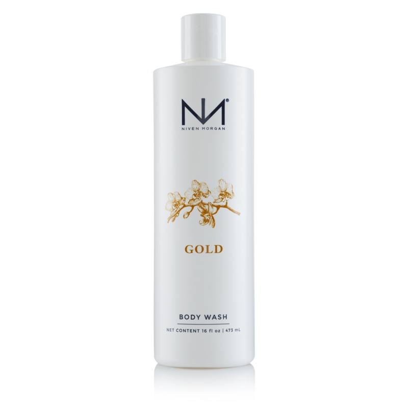 Niven Morgan Gold Body Wash, 16oz
