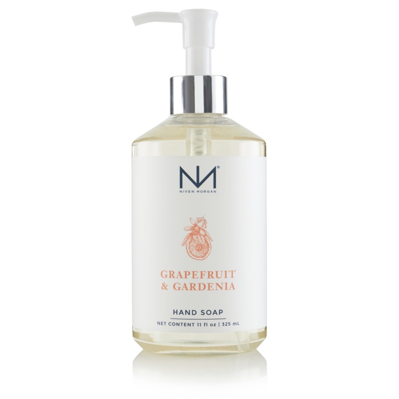 Niven Morgan Grapefruit & Gardenia Hand Soap, 11oz