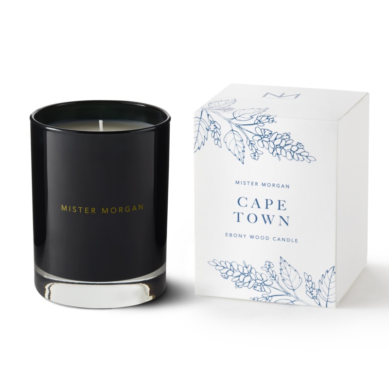 Niven Morgan-Mister Morgan Cape Town Ebony Wood Candle