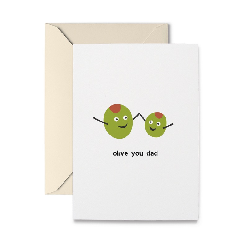 R. Nichols-Olive Dad Greeting Card