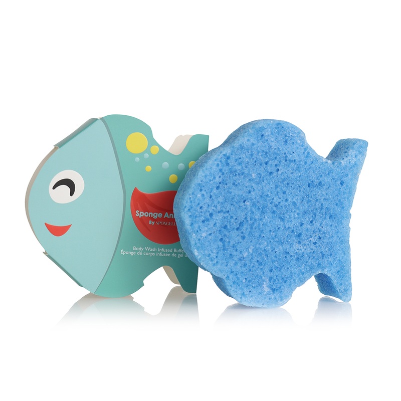 Spongelle Fish Sponge Animal Kids Sponge
