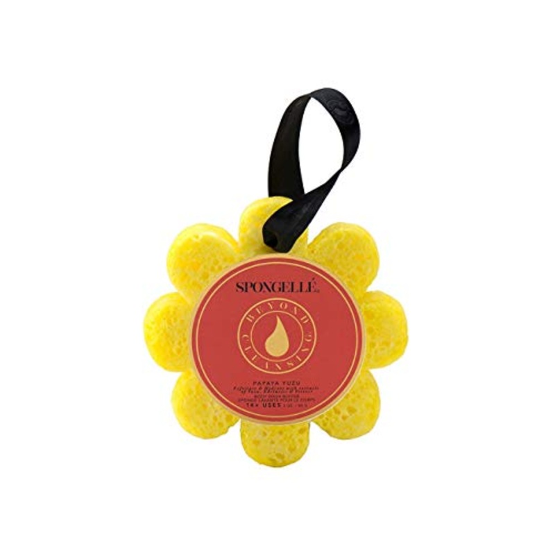 Spongelle Papaya Yuzu Beyond Cleansing Body Wash Infused Buffer