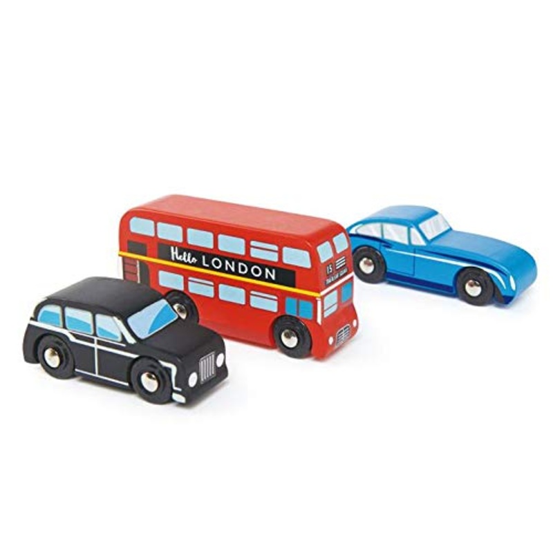 Tender Leaf Toys London Car Set