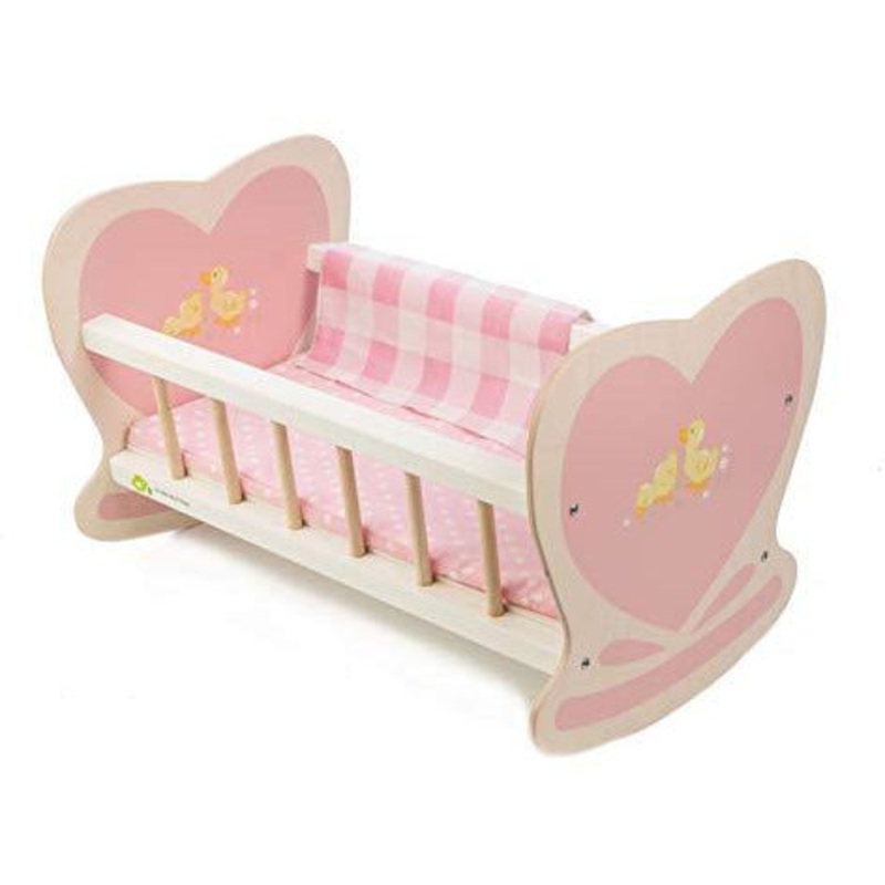 Tender Leaf Toys Sweetie Pie Dolly Rocking Cradle
