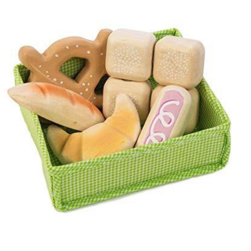 Tender Leaf Toys Wooden Play Bread Crate