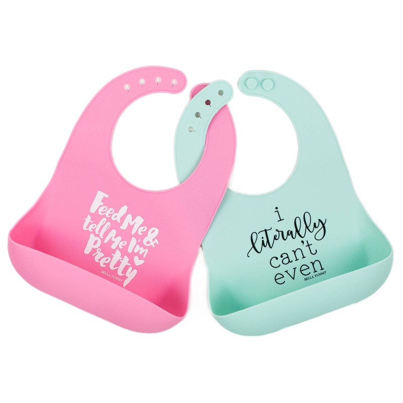 Bella Tunno Feed Me + Can't Even Wonder Bib Set