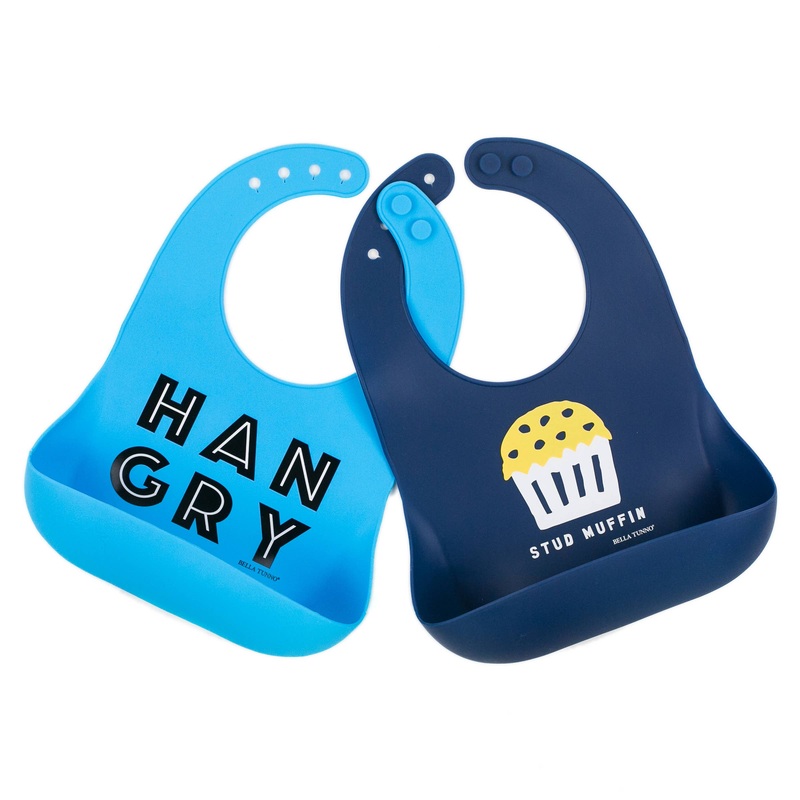 Bella Tunno Hangry + Stud Muffin Wonder Bib Set