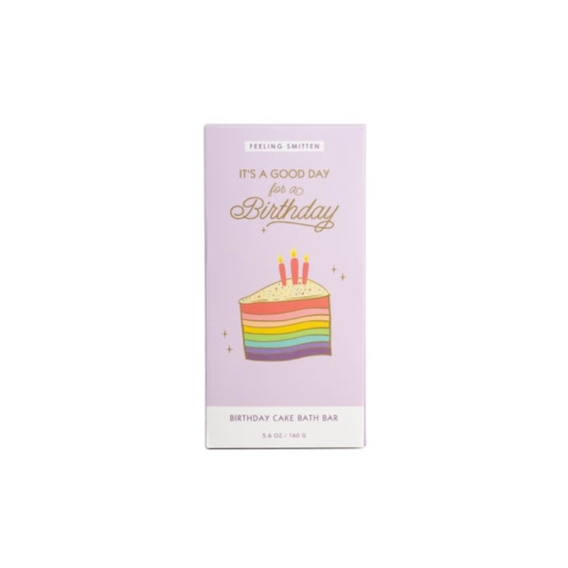 Feeling Smitten It's a good day for a birthday! Rainbow Bath Bar