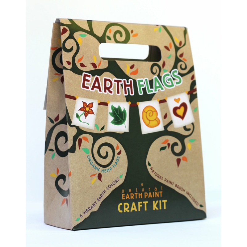 Natural Earth Paint Earth Flags Craft Kit