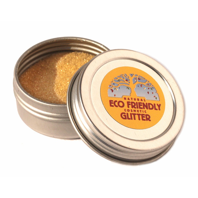 Natural Earth Paint Face Eco Glitter Gold